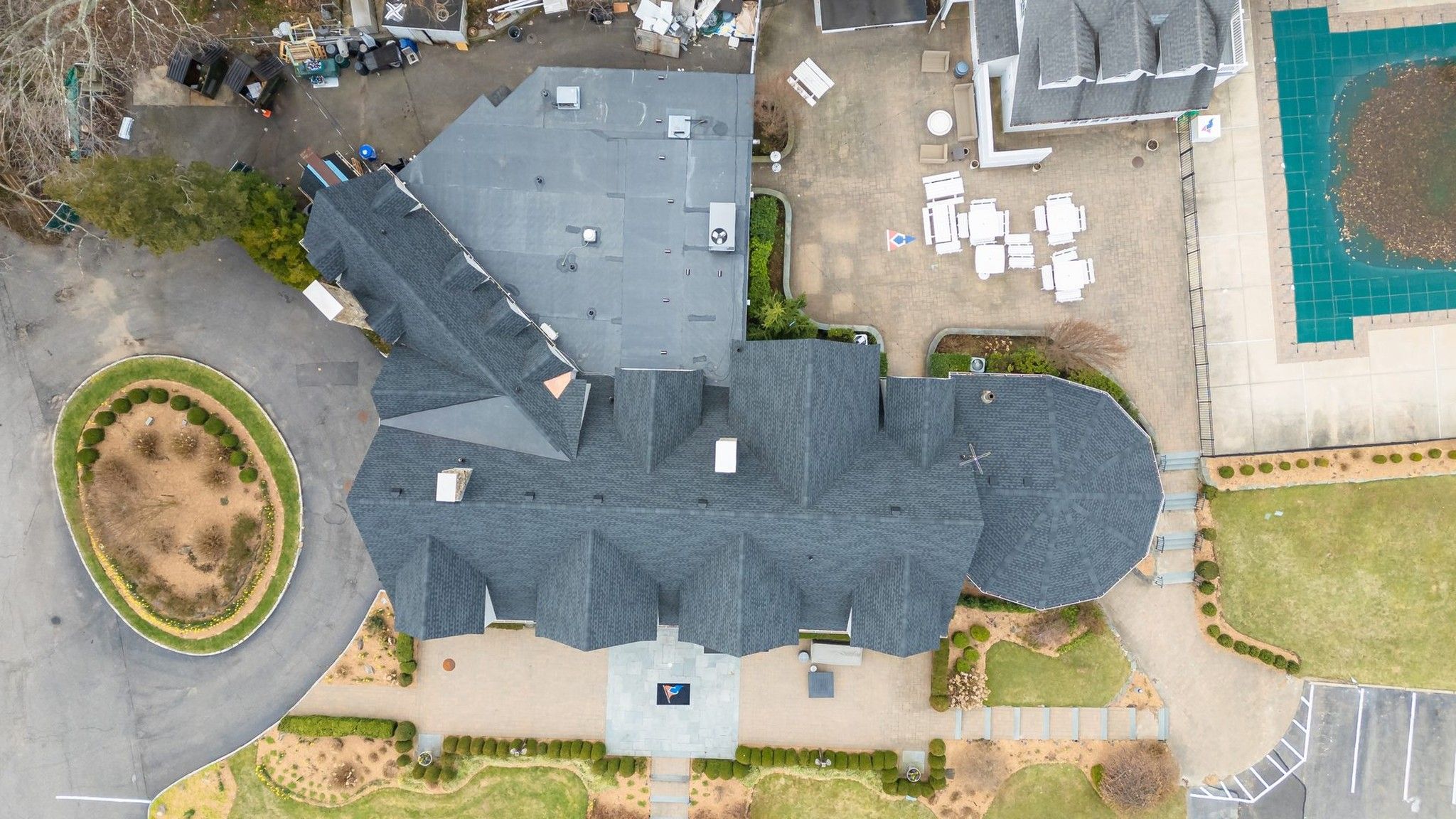 After - Completed roof replacement