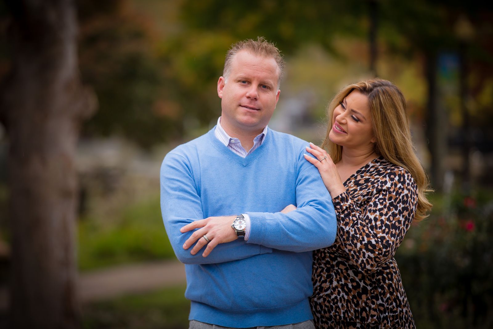 Couple portrait outdoors. Morale Visual headshots